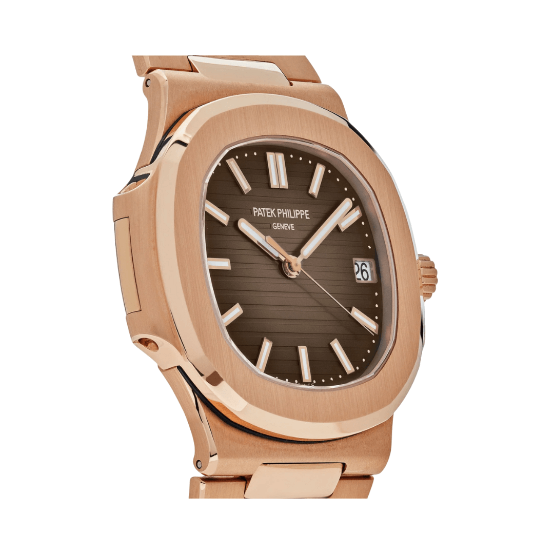 Patek Philippe Nautilus Rose Gold Brown Dial Watch – Brown & Gold & Rose Gold