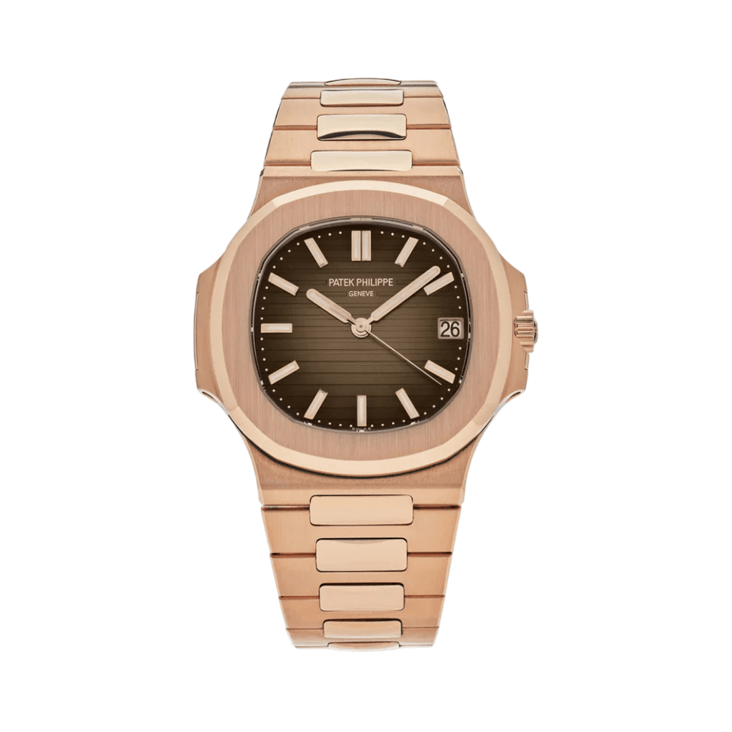 Patek Philippe Nautilus Rose Gold Brown Dial Watch – Brown & Gold & Rose Gold