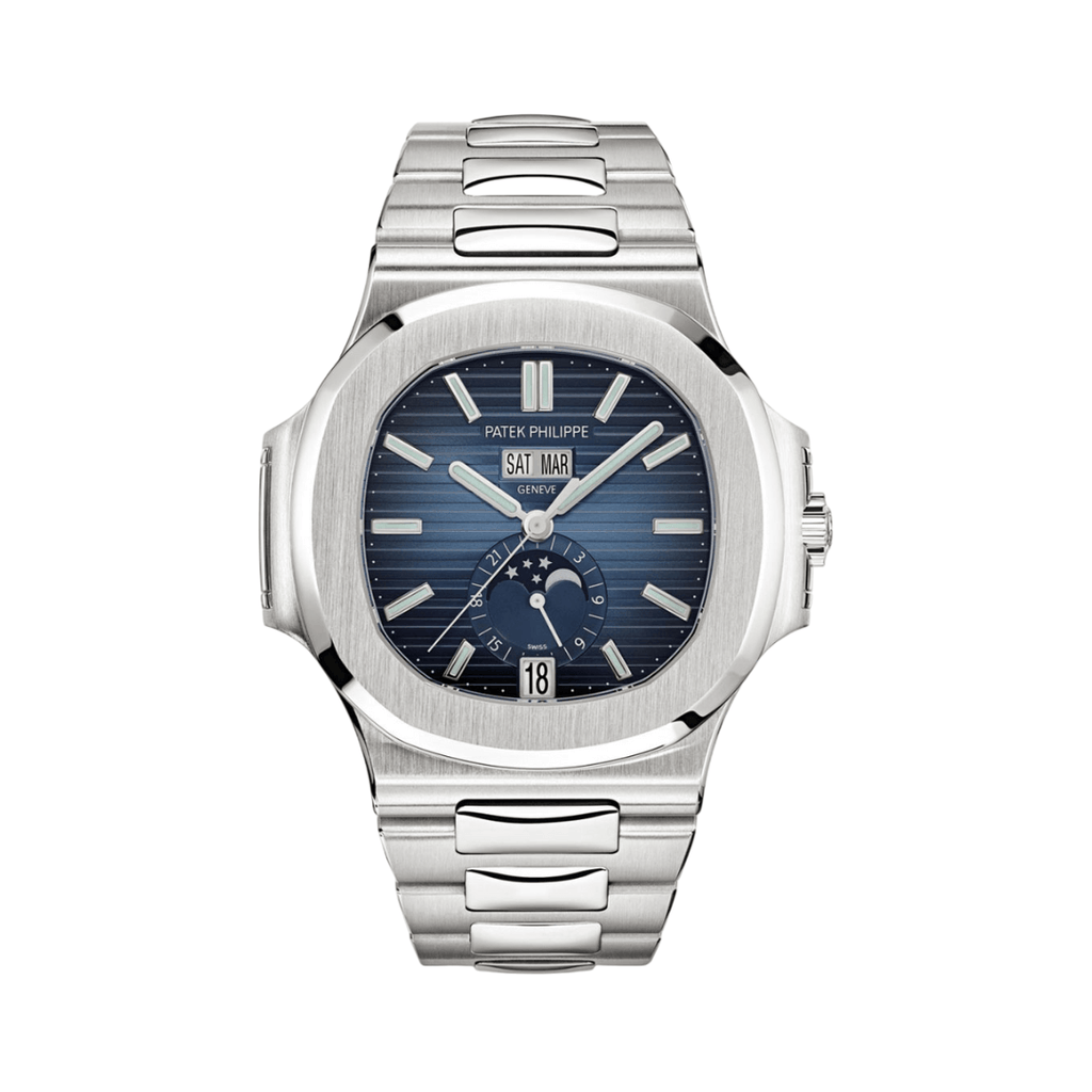 Patek Philippe Nautilus Gradient Blue Dial Watch – Blue & Dial