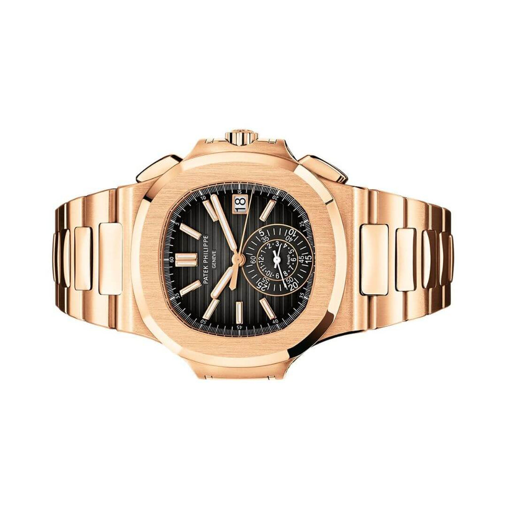 Patek Philippe Nautilus Gold Black Gradient Dial Watch – Black & Gold & Dial