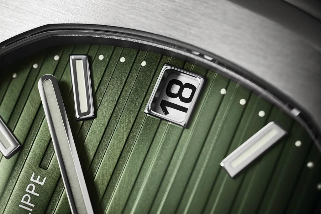 Patek Philippe Nautilus New Olive Green Dial Watch – Green & Olive Green & Dial