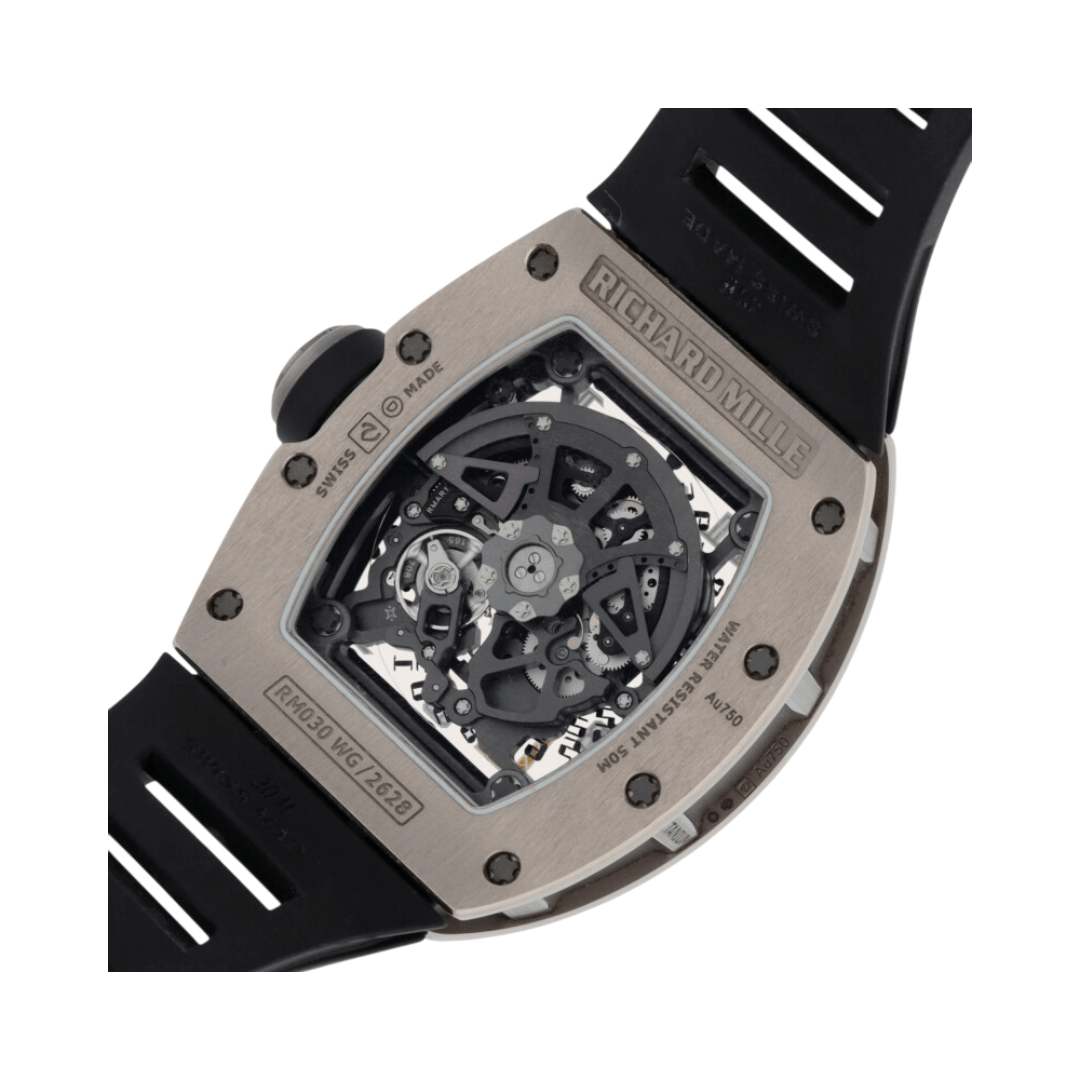 Richard Mille WG White Gold Watch – White & Gold