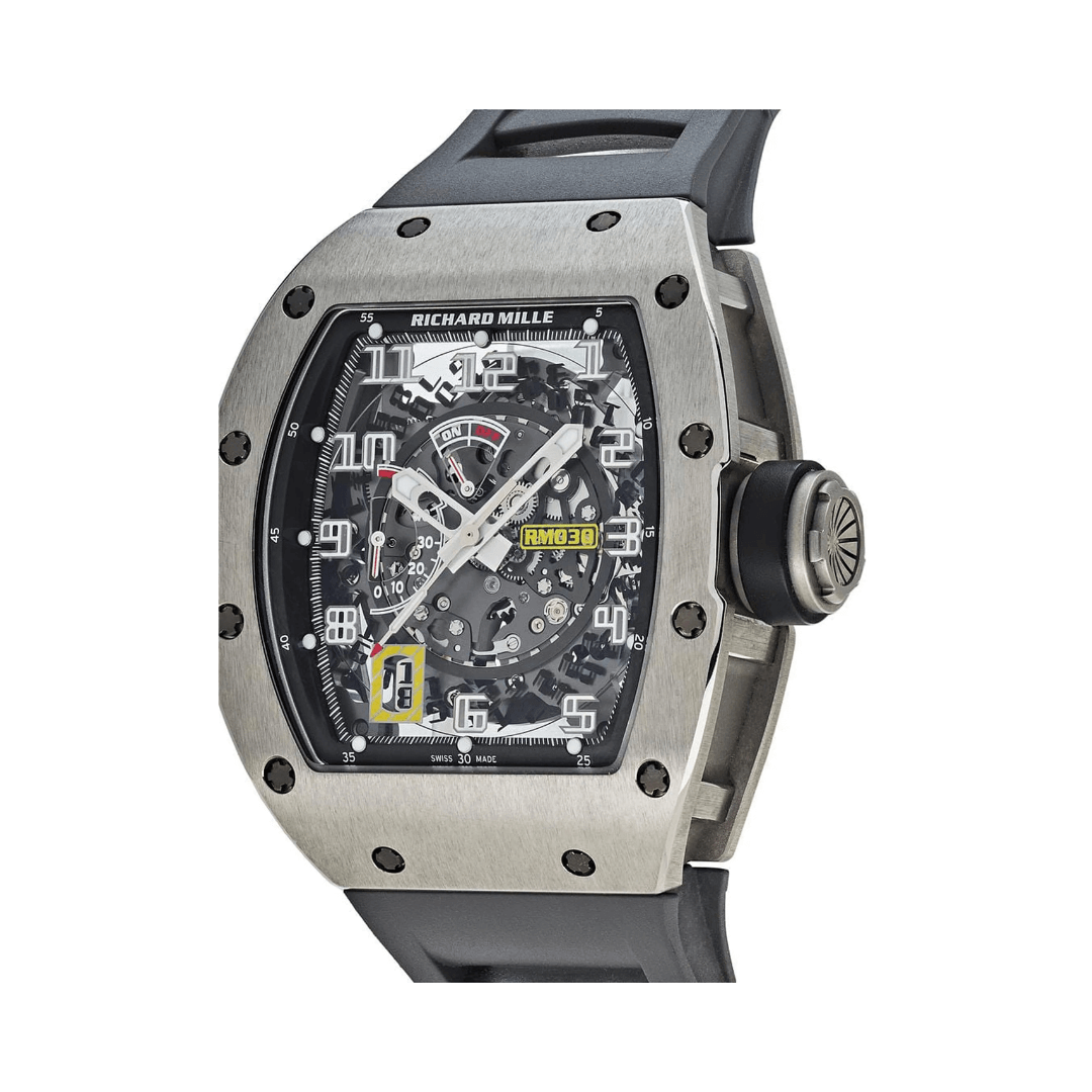Richard Mille WG White Gold Watch – White & Gold