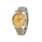 Rolex Datejust Slate Grey Waffle Dial Silver Watch – Silver & Grey & Waffle