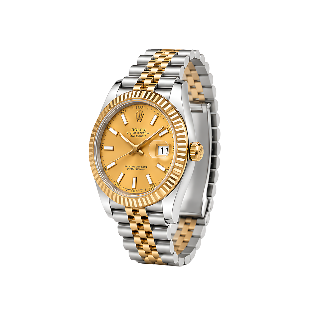 Rolex Datejust Slate Grey Waffle Dial Silver Watch – Silver & Grey & Waffle