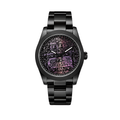 Rolex Milgauss Arabic Purple Dial Matte Black Watch – Black & Matte Black & Dial