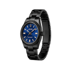 Rolex Oyster Perpetual Blue Dial Matte Black Watch – Black & Blue & Matte Black