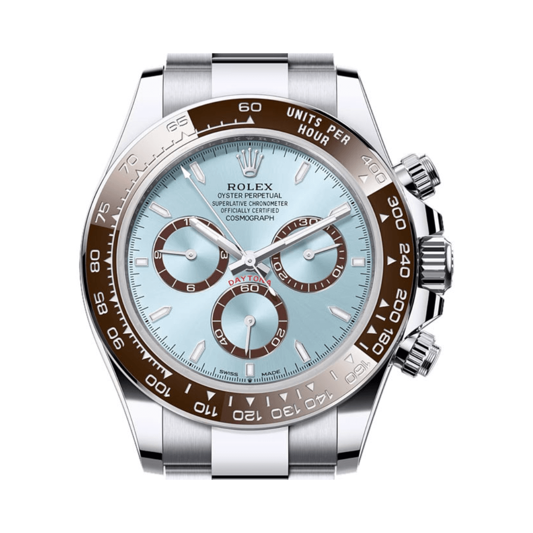 Rolex Cosmograph Daytona Ice Blue Dial Watch – Blue & Dial