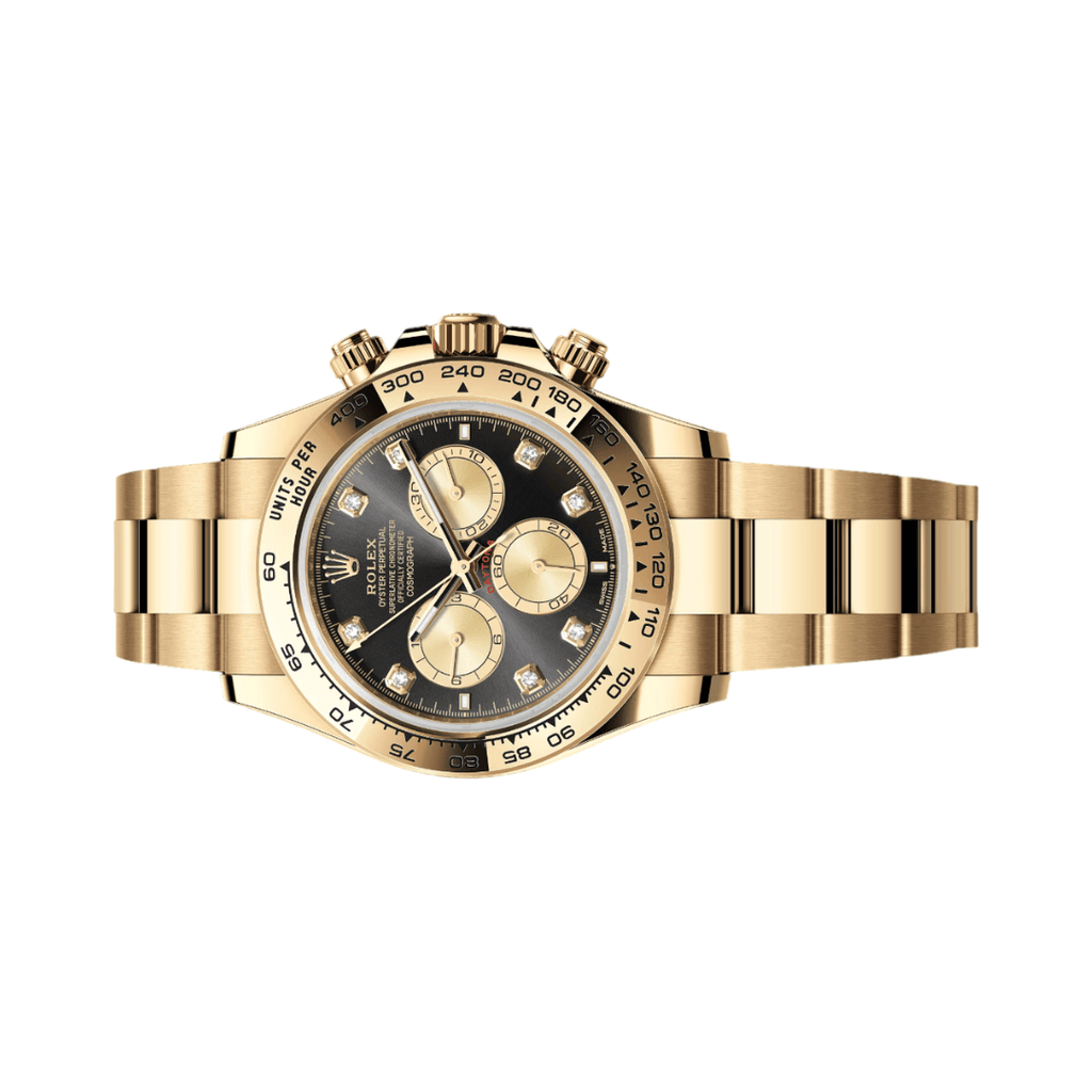 Rolex Cosmograph Daytona Black Diamond Dial Watch – Black & Diamond & Dial