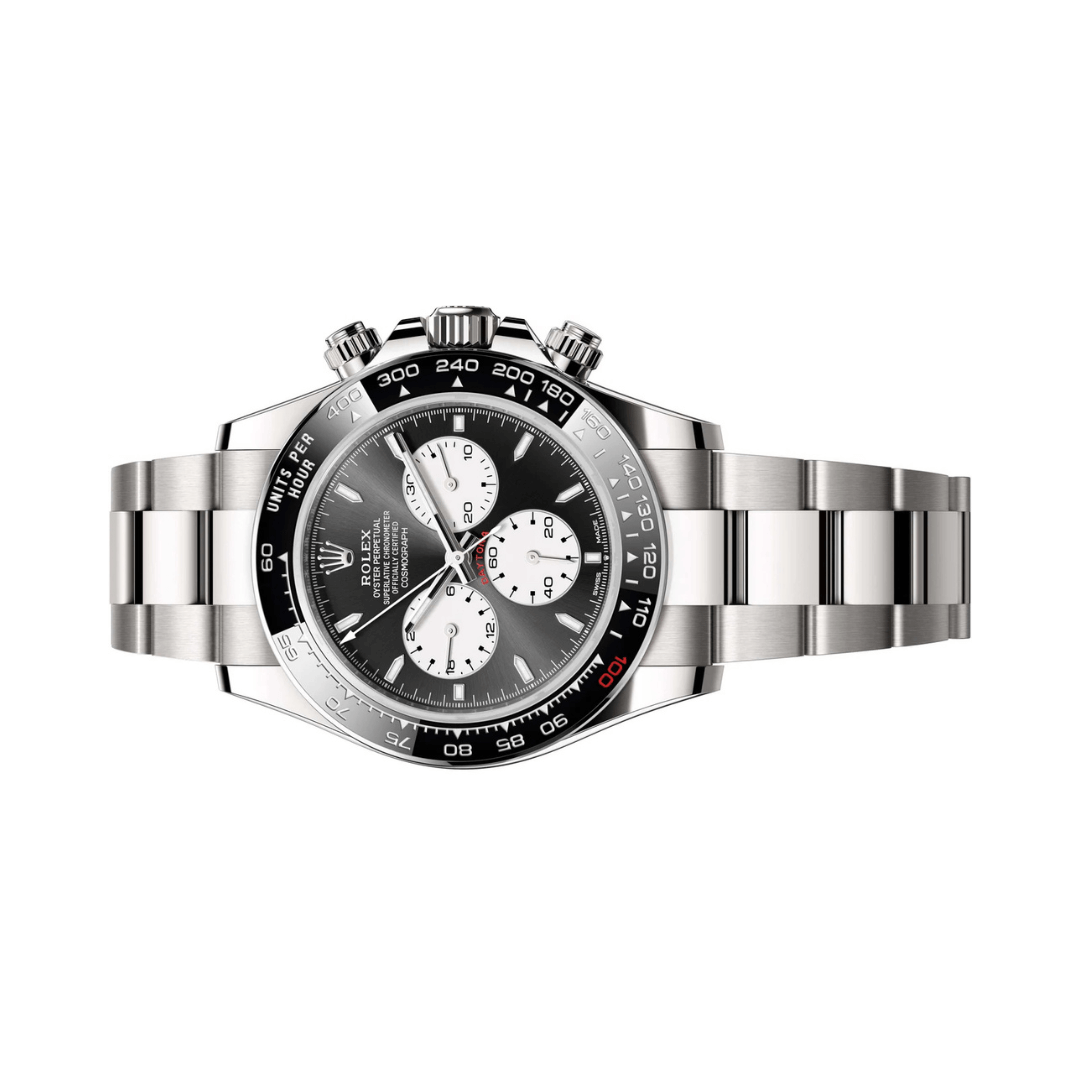 Rolex Cosmograph Daytona Mans Black Dial Watch – Black & Dial