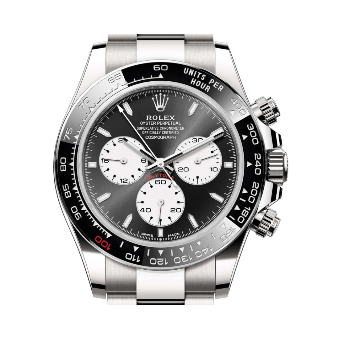 Rolex Cosmograph Daytona Mans Black Dial Watch – Black & Dial