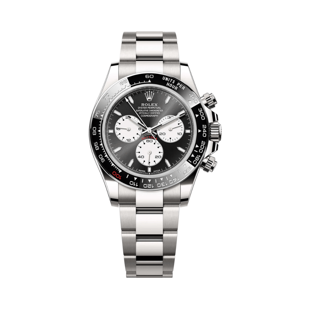 Rolex Cosmograph Daytona Mans Black Dial Watch – Black & Dial