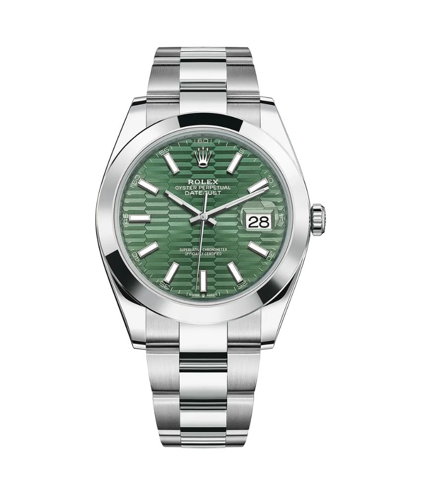 Rolex Datejust Fluted Motif Dial Watch
