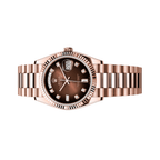 Rolex Day-Date Brown Ombré Diamond Dial Watch – Brown & Diamond & Dial
