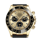 Rolex Gold Champagne Black Dial Watch – Black & Gold & Dial