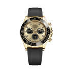 Rolex Gold Champagne Black Dial Watch – Black & Gold & Dial