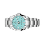 Rolex Oyster Perpetual 36 Torquoise Blue Dial Watch – Blue & Dial