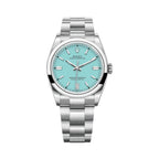 Rolex Oyster Perpetual 36 Torquoise Blue Dial Watch – Blue & Dial