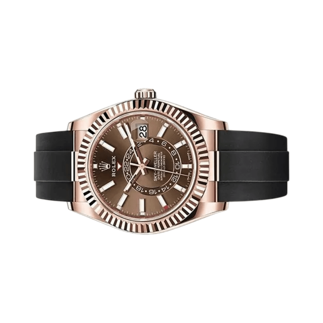 Rolex Rose Gold Chocolate Dial Watch – Gold & Rose Gold & Dial