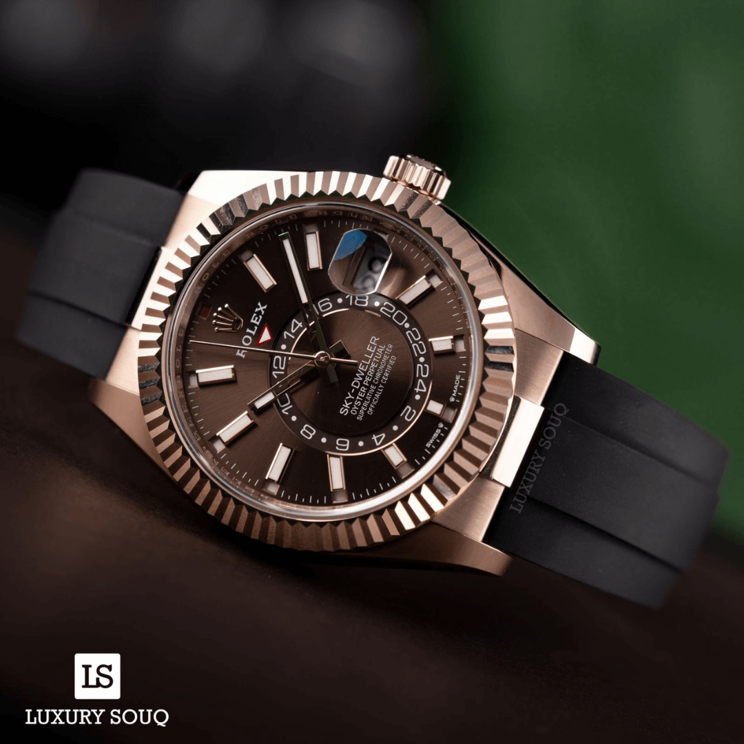 Rolex Rose Gold Chocolate Dial Watch – Gold & Rose Gold & Dial