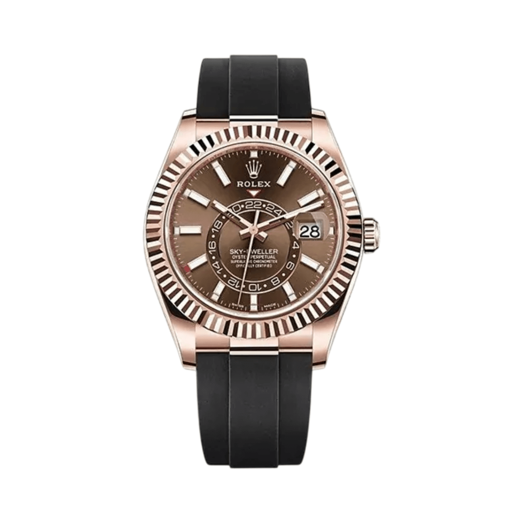 Rolex Rose Gold Chocolate Dial Watch – Gold & Rose Gold & Dial