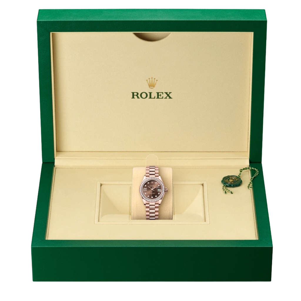 Rolex Datejust Chocolate Dial Watch