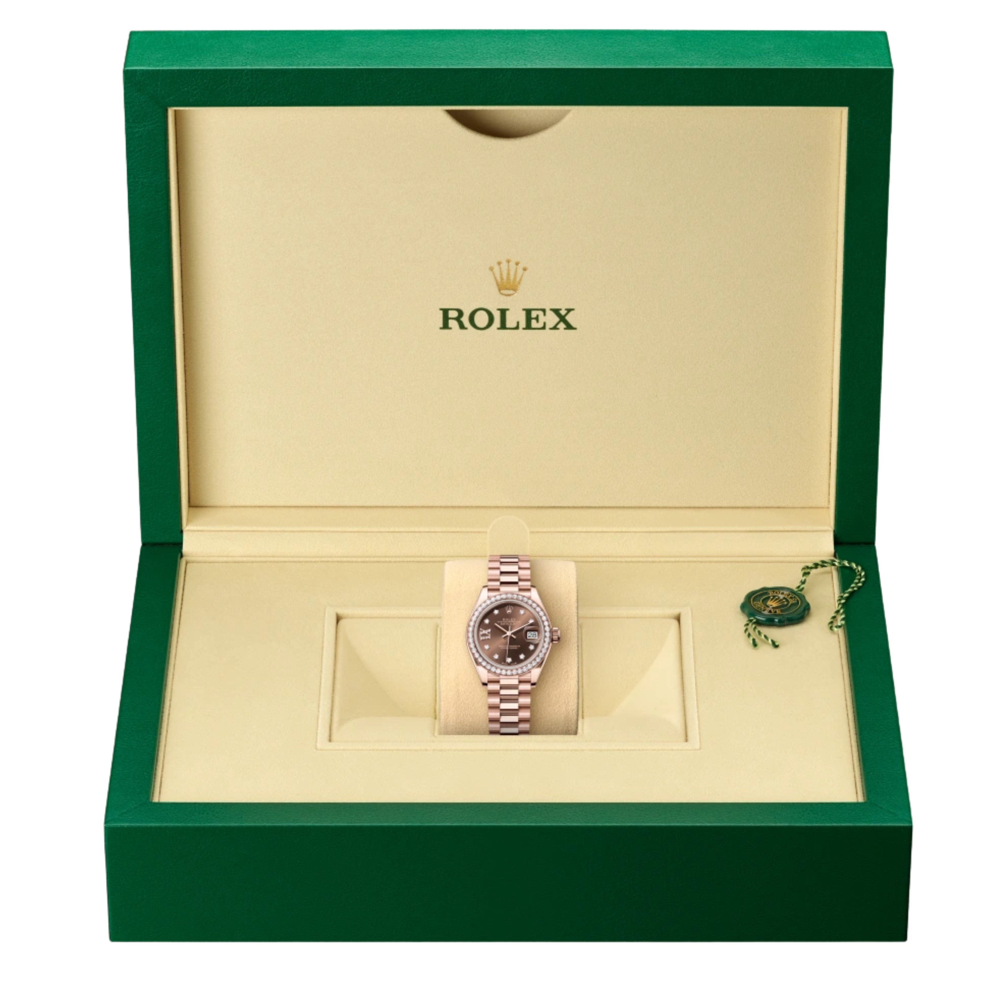 Rolex Datejust Chocolate Dial Watch