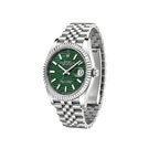 Rolex Datejust Mint Green Waffle Dial Silver Watch – Silver & Green & Waffle