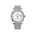 Rolex Datejust Mint White Dial Silver Watch – White & Silver & Dial