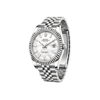 Rolex Datejust Mint White Dial Silver Watch – White & Silver & Dial