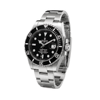 Rolex Submariner Date Black Dial Silver Watch – Black & Silver & Dial