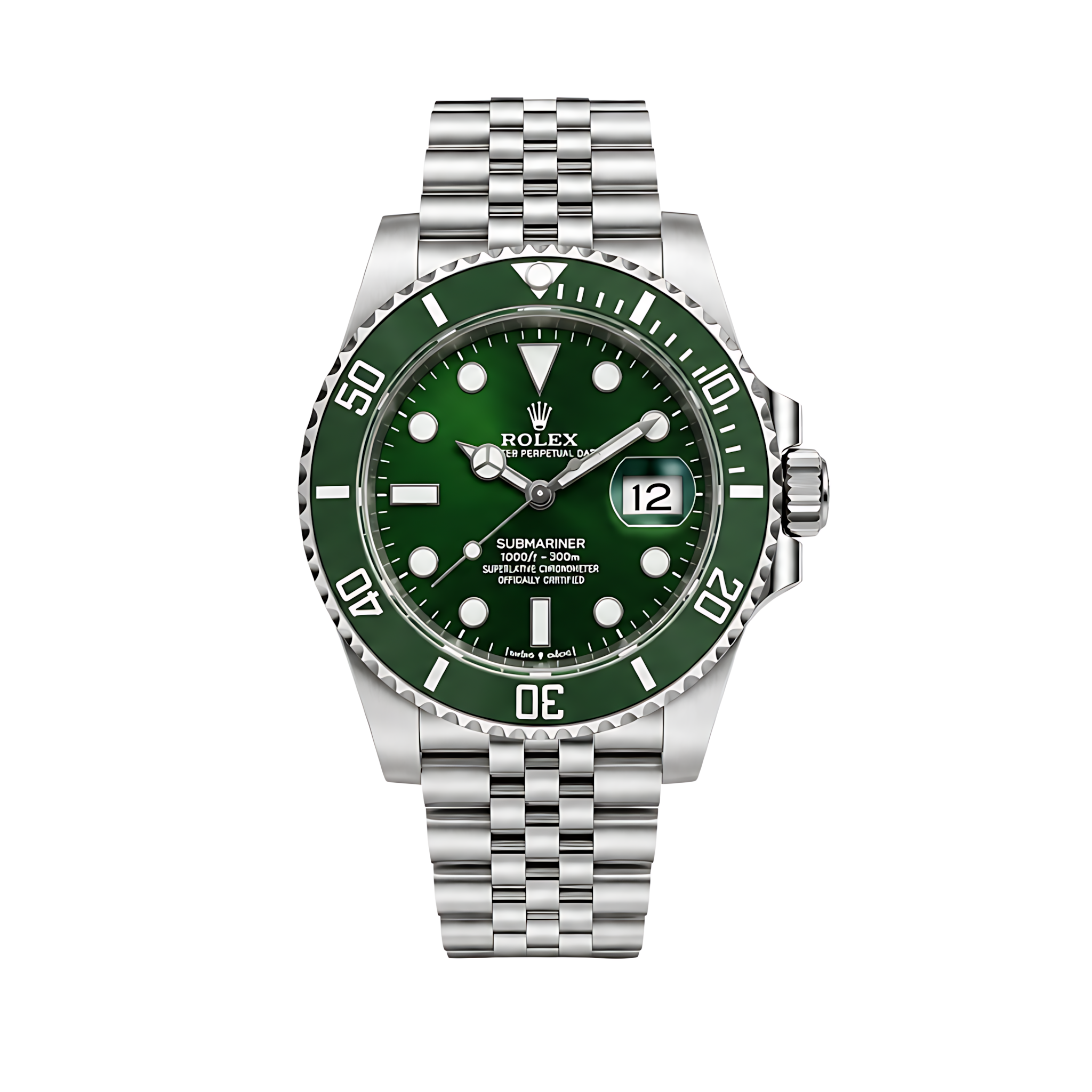 Rolex Submariner Date Green Dial Green Bezel Green Watch