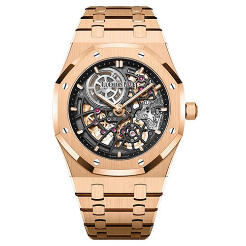 Audemars Piguet Royal Oak Selfwinding Flying Tourbillon Openworked Pink Gold Watch