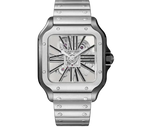 Cartier Santos de Diamond Silver Watch – Silver & Diamond