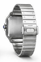 Cartier Santos de Steel Blue Dial Watch – Blue & Dial