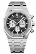 Audemars Piguet Royal Oak Selfwinding Chronograph Stainless Steel Black Dial Watch