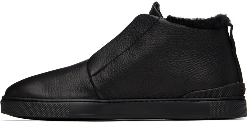 Zegna Triple Stitch Black Edition 5 Sneaker – Men’s Edition