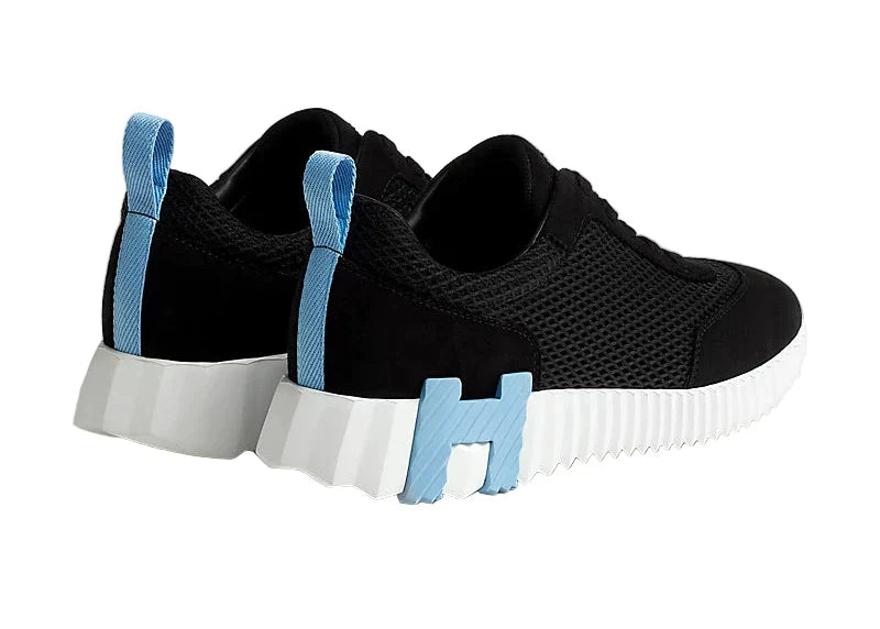 Hermès Bouncing Black Mesh Sneaker – Men’s Edition