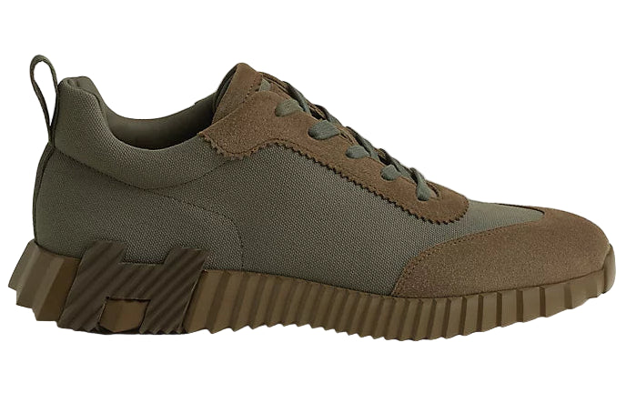 Hermès Bouncing Tundra Green Sneaker – Men’s Edition