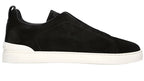Zegna Triple Stitch Suede Sneaker – Men’s Edition