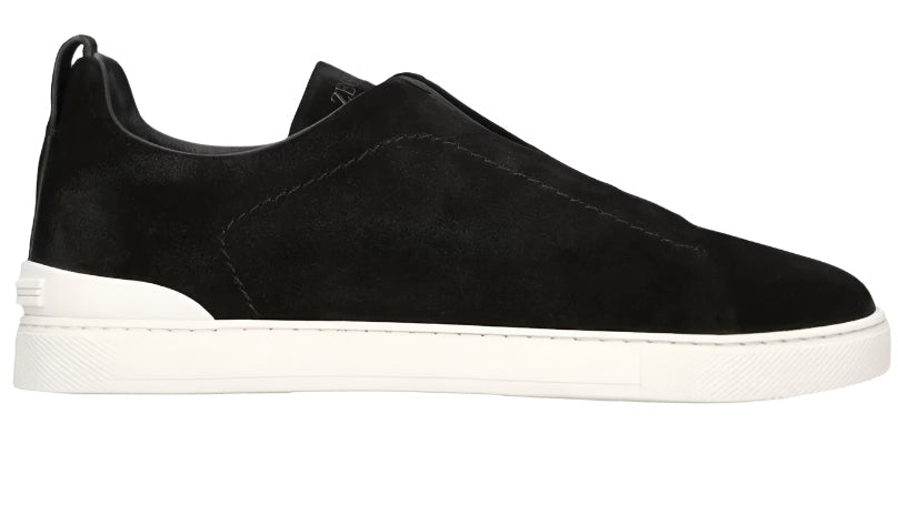 Zegna Triple Stitch Suede Sneaker – Men’s Edition