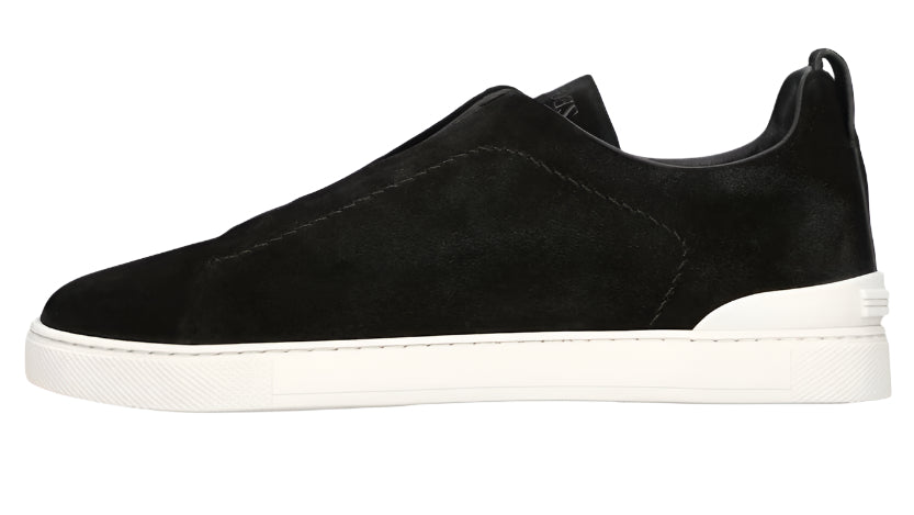 Zegna Triple Stitch Suede Sneaker – Men’s Edition