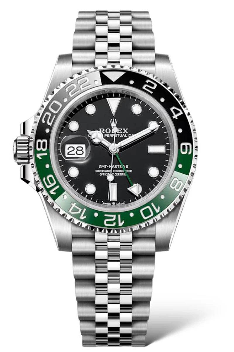 Rolex GMT-Master II 126720vtnr Steel Green Bezel Watch – Green & Bezel