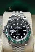Rolex GMT-Master II 126720vtnr Steel Green Bezel Watch – Green & Bezel
