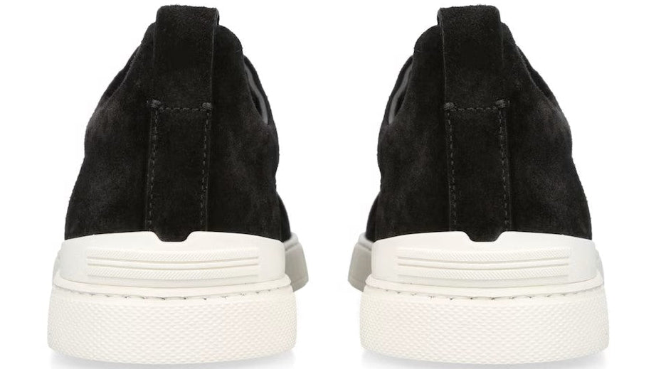 Zegna Triple Stitch Suede Sneaker – Men’s Edition