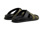 Hermès Kazimir Black & Tundra Green Sandal – Men’s Edition