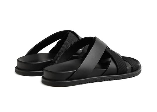 Hermès Kazimir Black Sandal – Men’s Edition