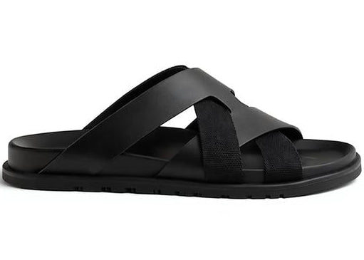 Hermès Kazimir Black Sandal – Men’s Edition