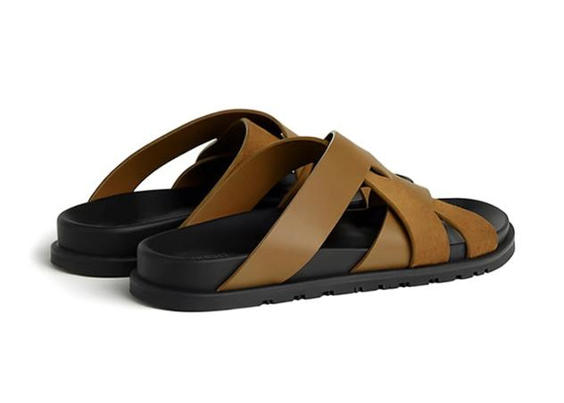 Hermès Kazimir Smoky Brown Sandal – Men’s Edition