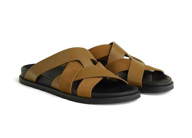 Hermès Kazimir Smoky Brown Sandal – Men’s Edition